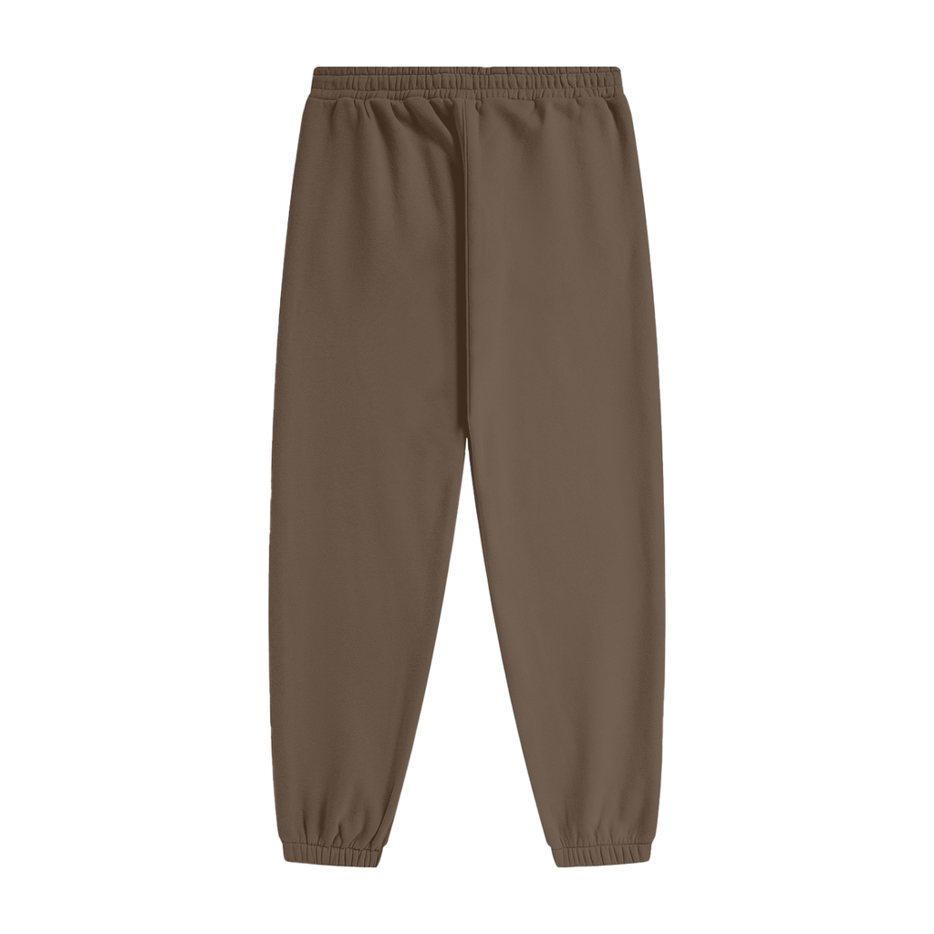 Logo Streetwear Unisex Fleece Joggers