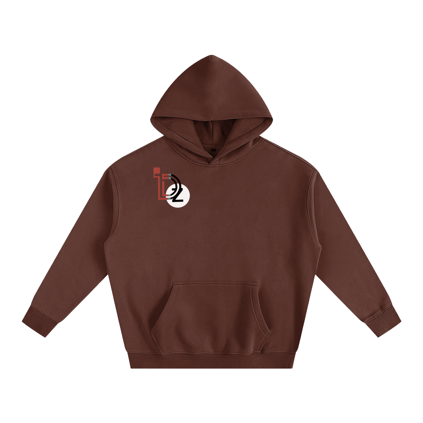 Hidden In Colors Oversize Fleeced Hoodie