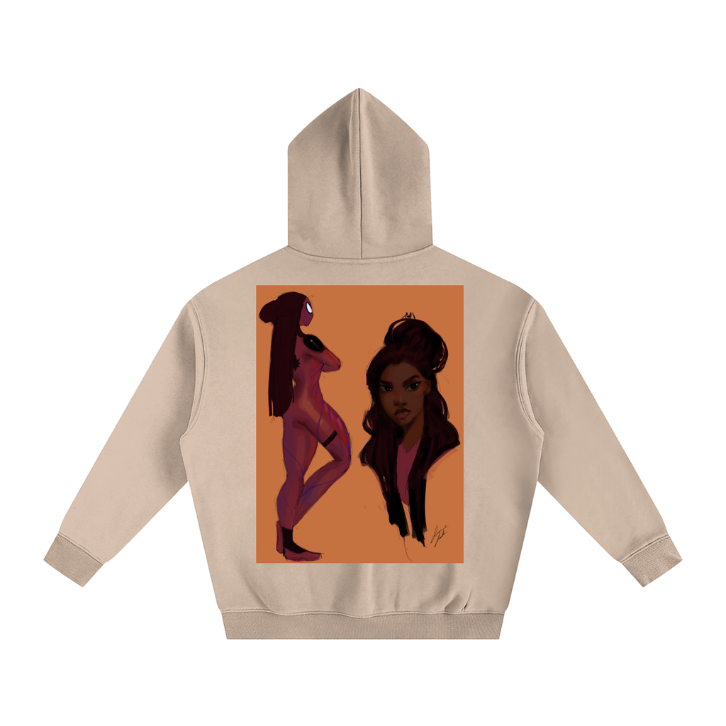 In Another Universe Oversize Fleeced Hoodie