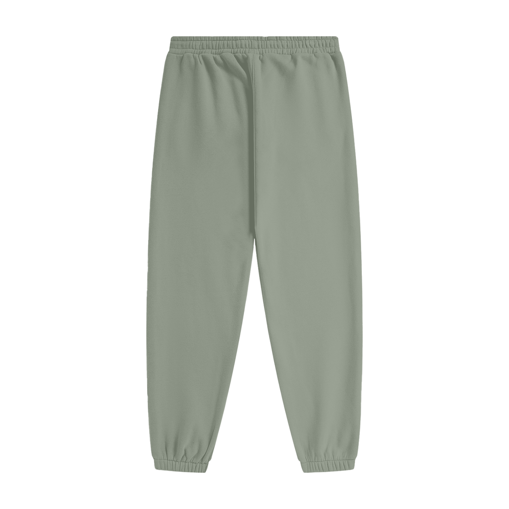 Logo Streetwear Unisex Fleece Joggers