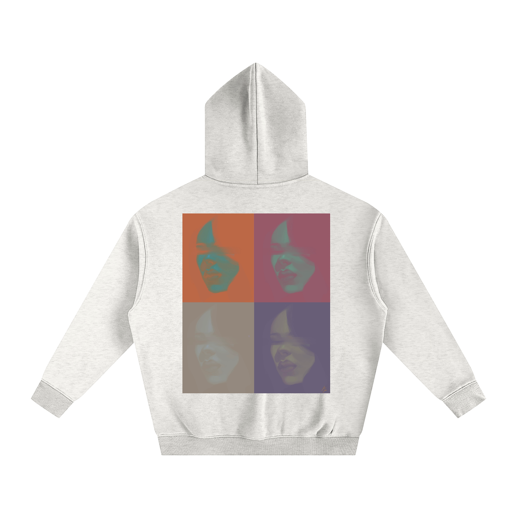 Hidden In Colors Oversize Fleeced Hoodie