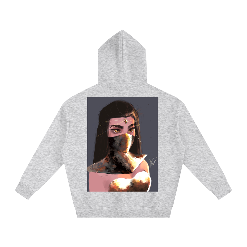 Sapphire's Armer Oversize Fleeced Hoodie