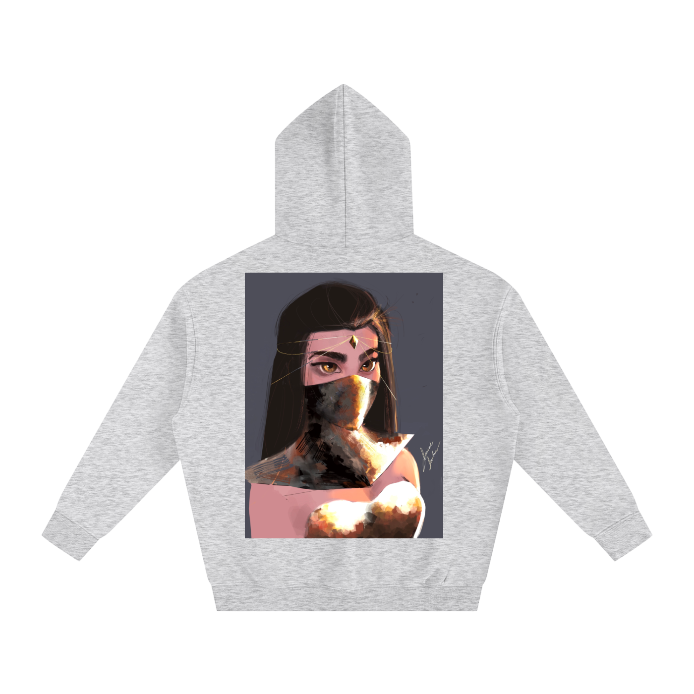 Sapphire's Armer Oversize Fleeced Hoodie