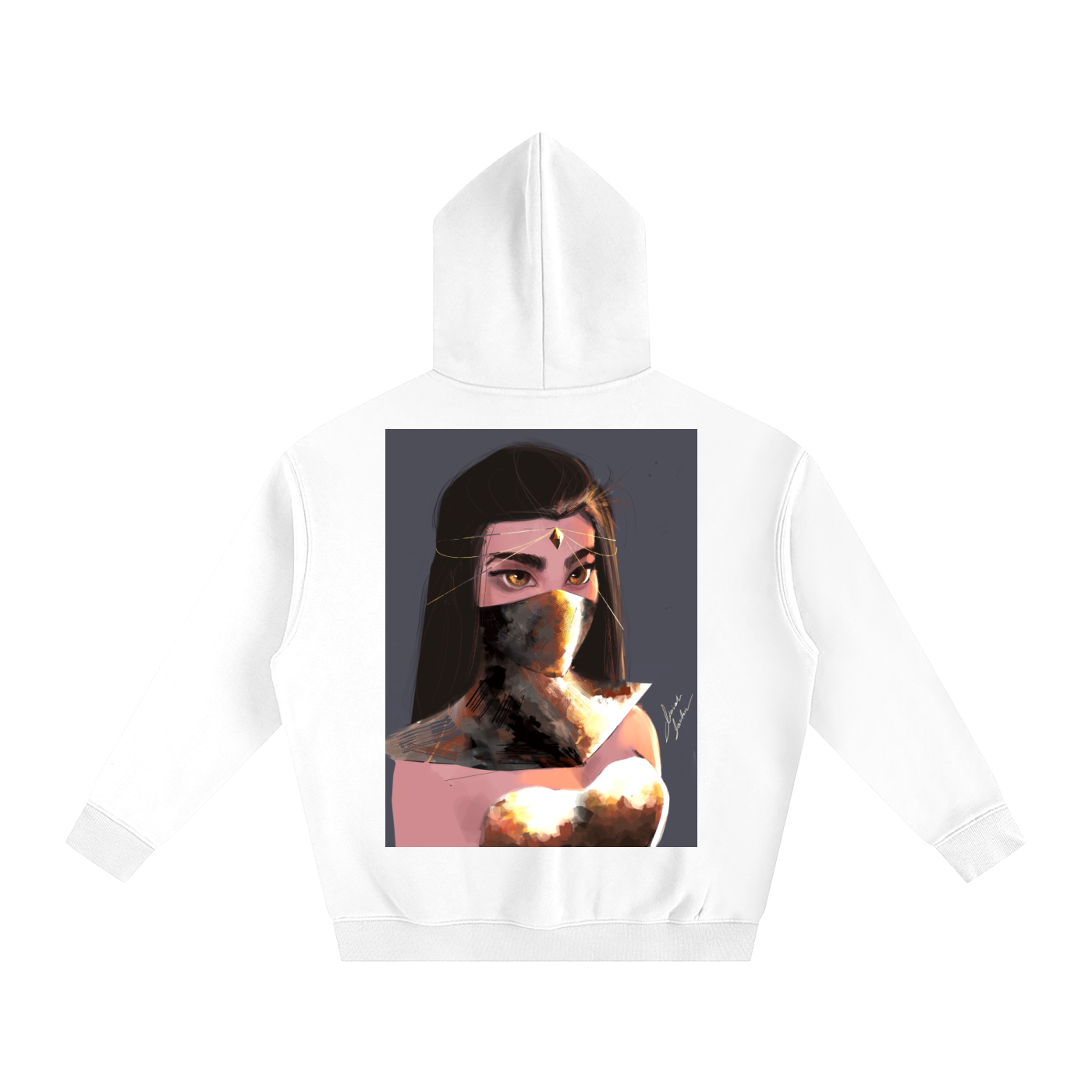 Sapphire's Armer Oversize Fleeced Hoodie