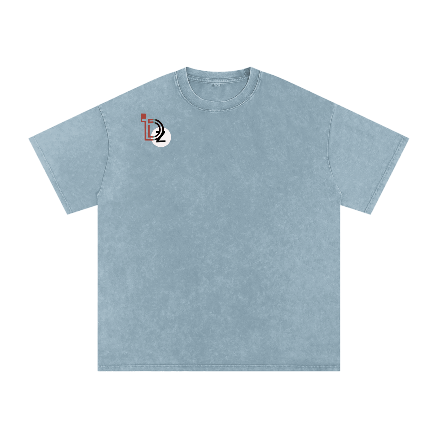 In Another Universe Snow Washed Oversized Cotton T-Shirt