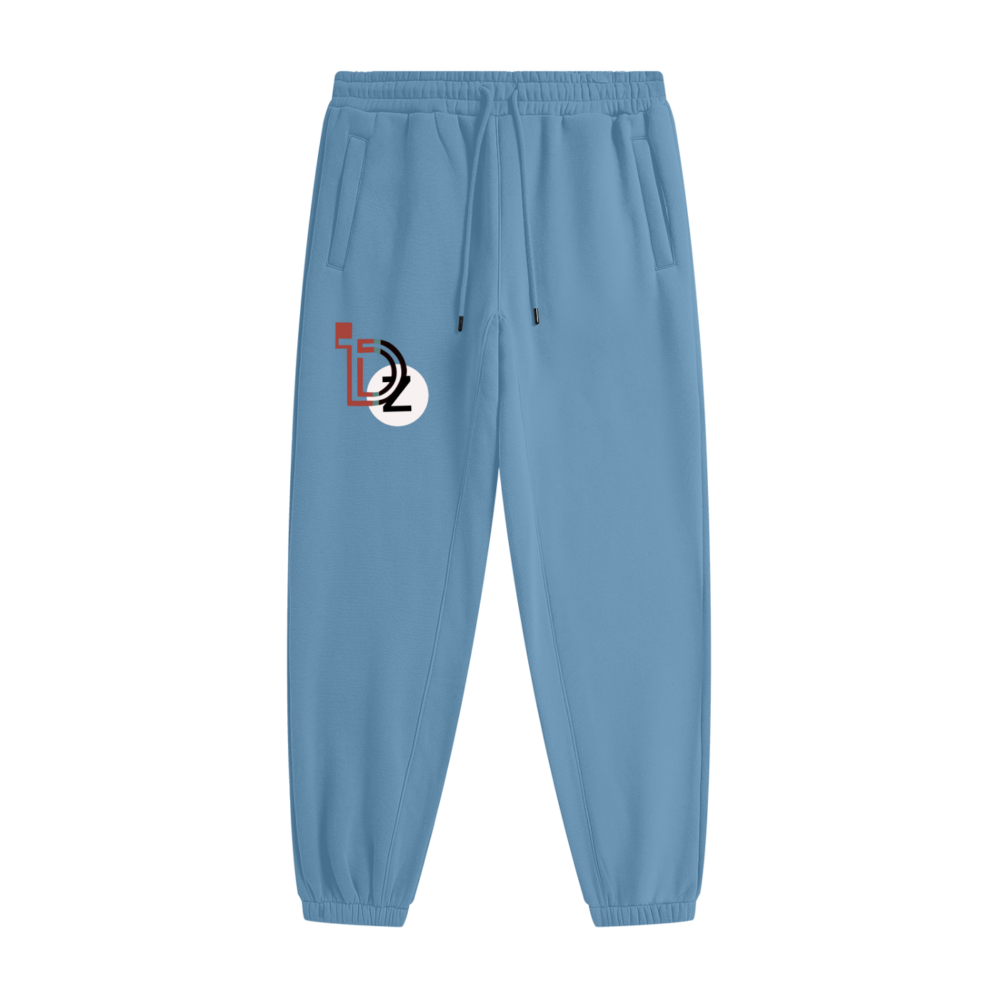 Logo Streetwear Unisex Fleece Joggers
