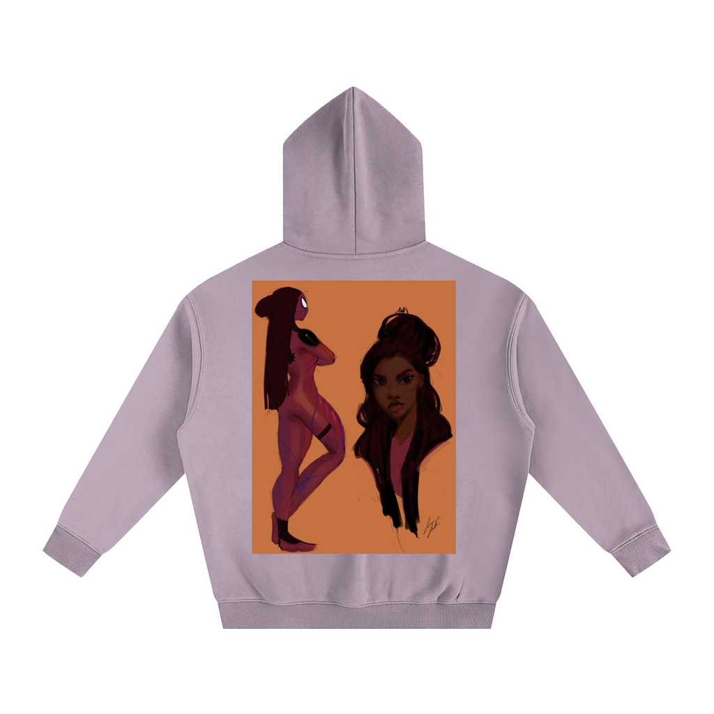 In Another Universe Oversize Fleeced Hoodie