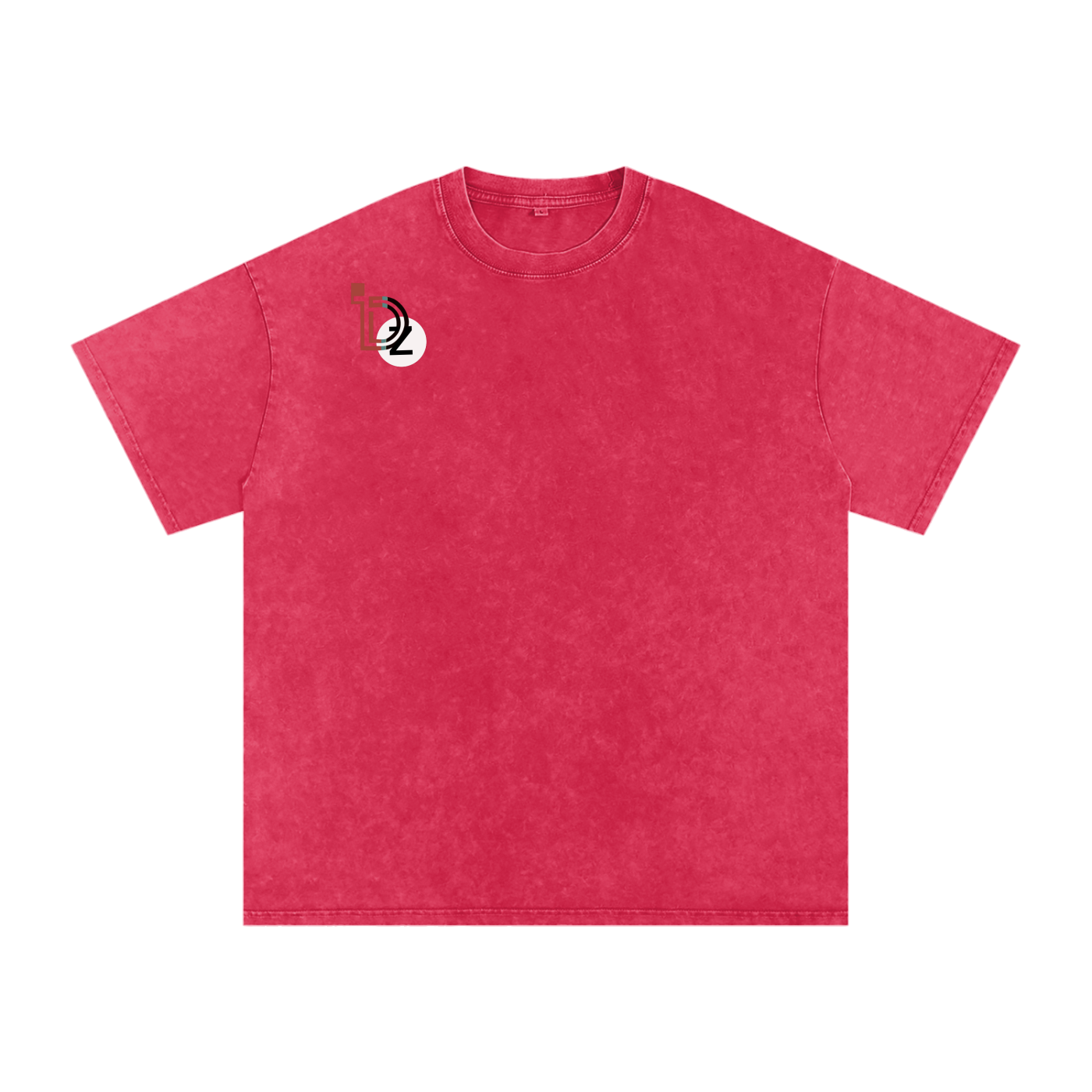 In Another Universe Snow Washed Oversized Cotton T-Shirt