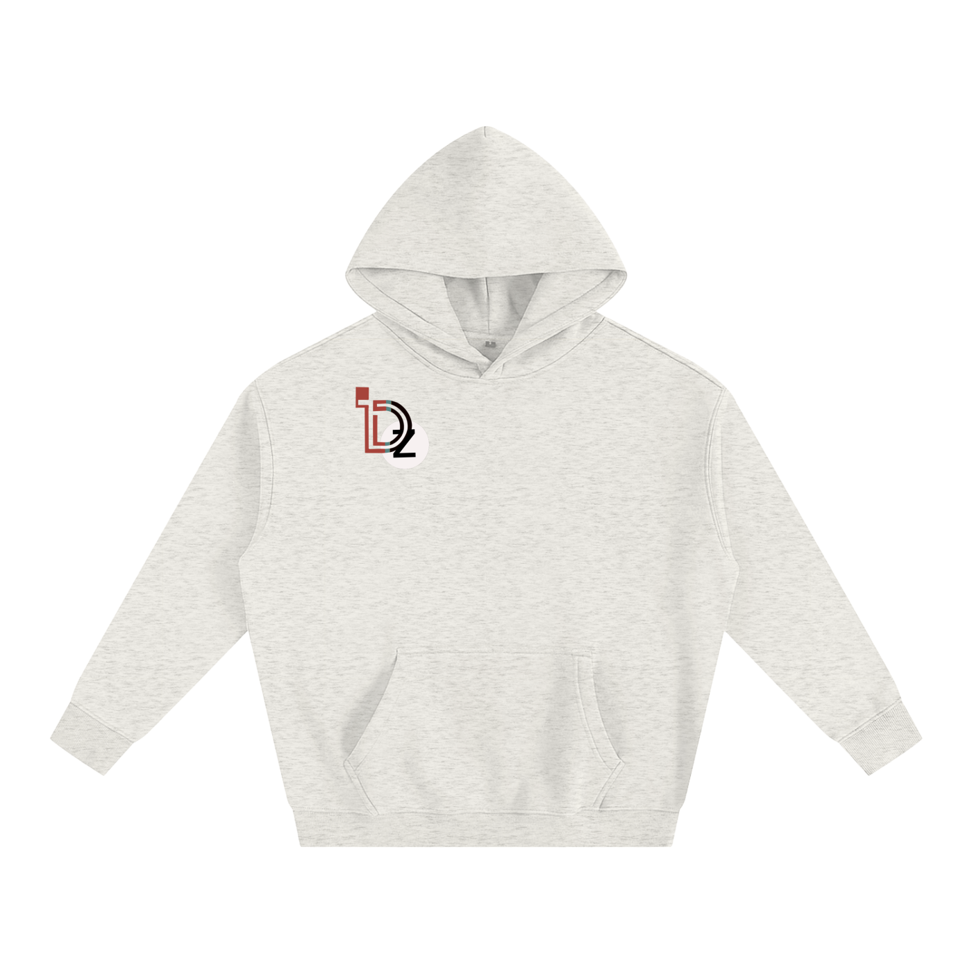 Logo Oversize Fleeced Hoodie