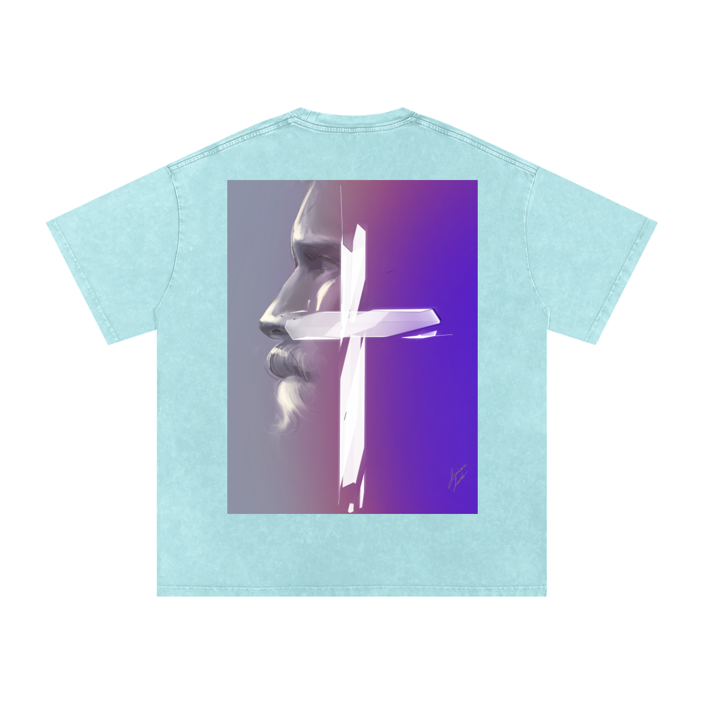 Salvation Acid Wash Oversize T-Shirt