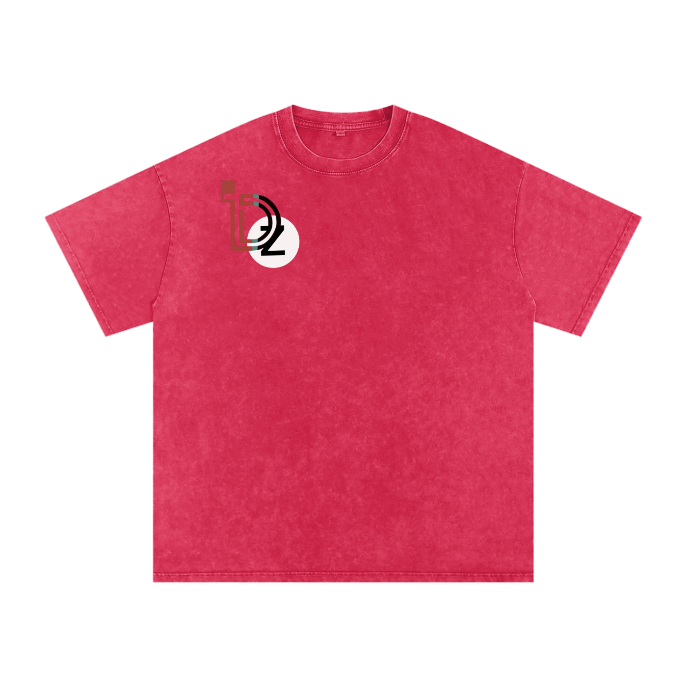 Save Me! Snow Washed Oversized Cotton T-Shirt