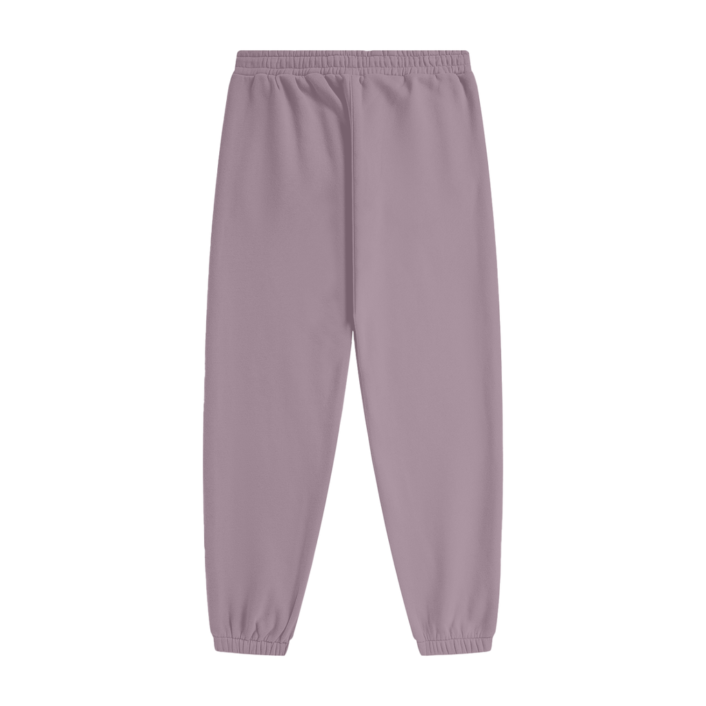 Logo Streetwear Unisex Fleece Joggers