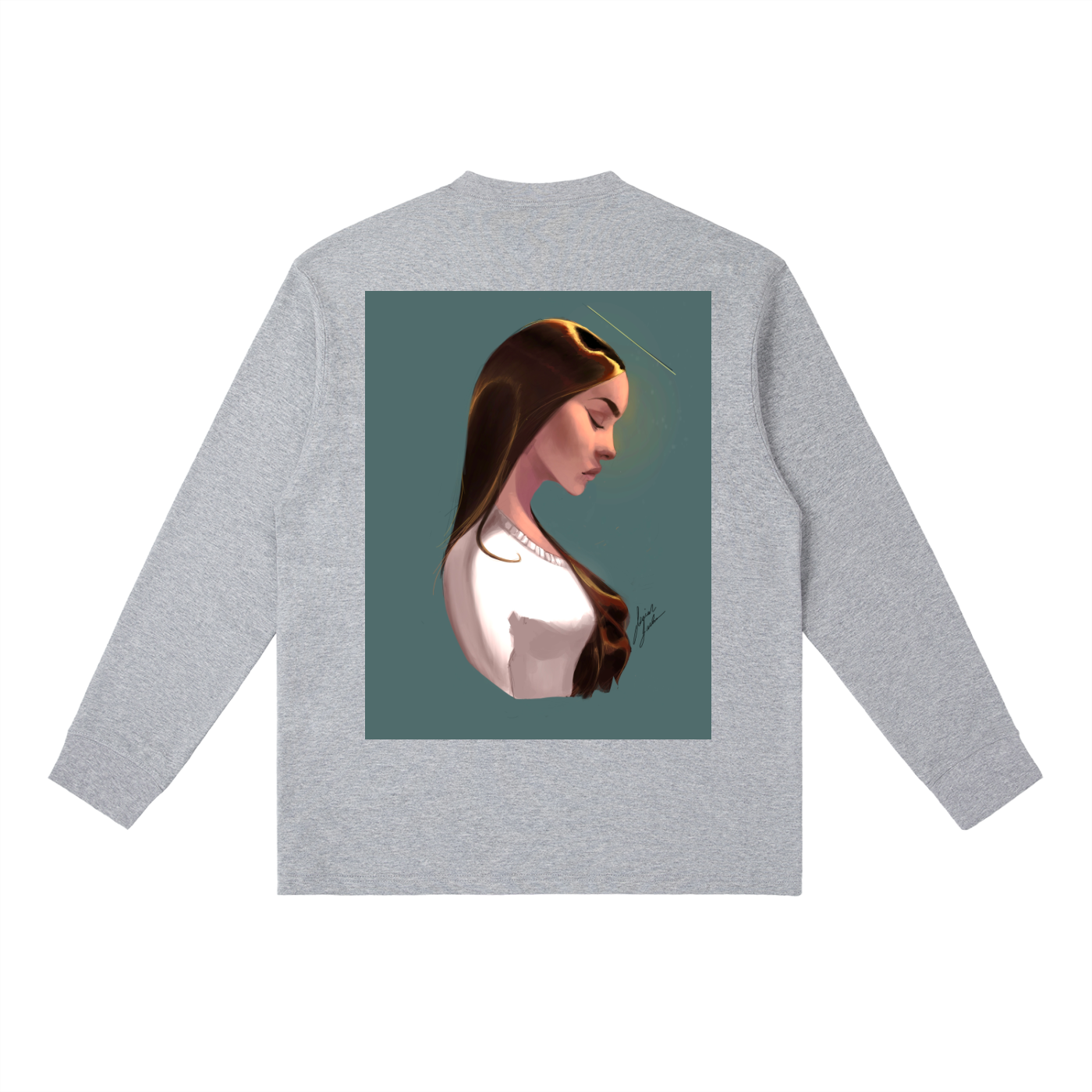 Earth's Angel Essential Crewneck Long-Sleeve T-Shirt