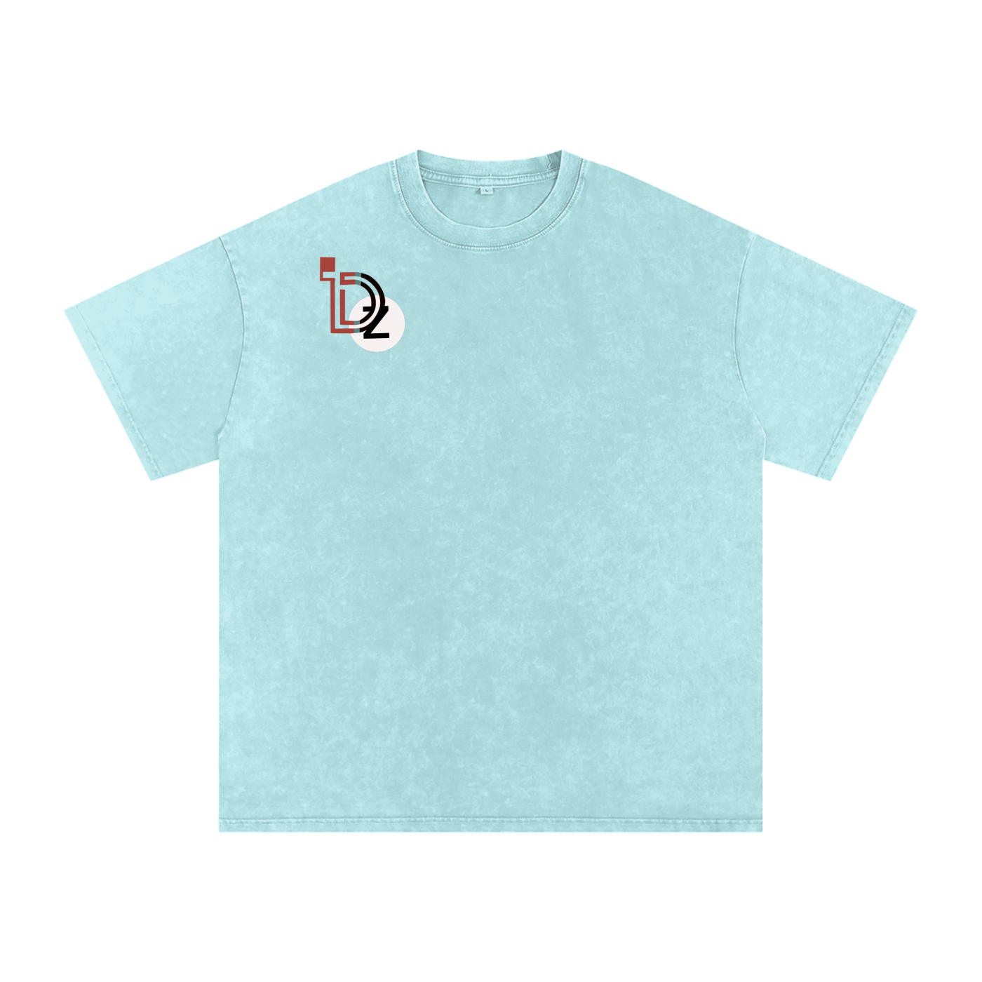 Joy and Love Acid Wash Oversize T-Shirt - 250 GSM