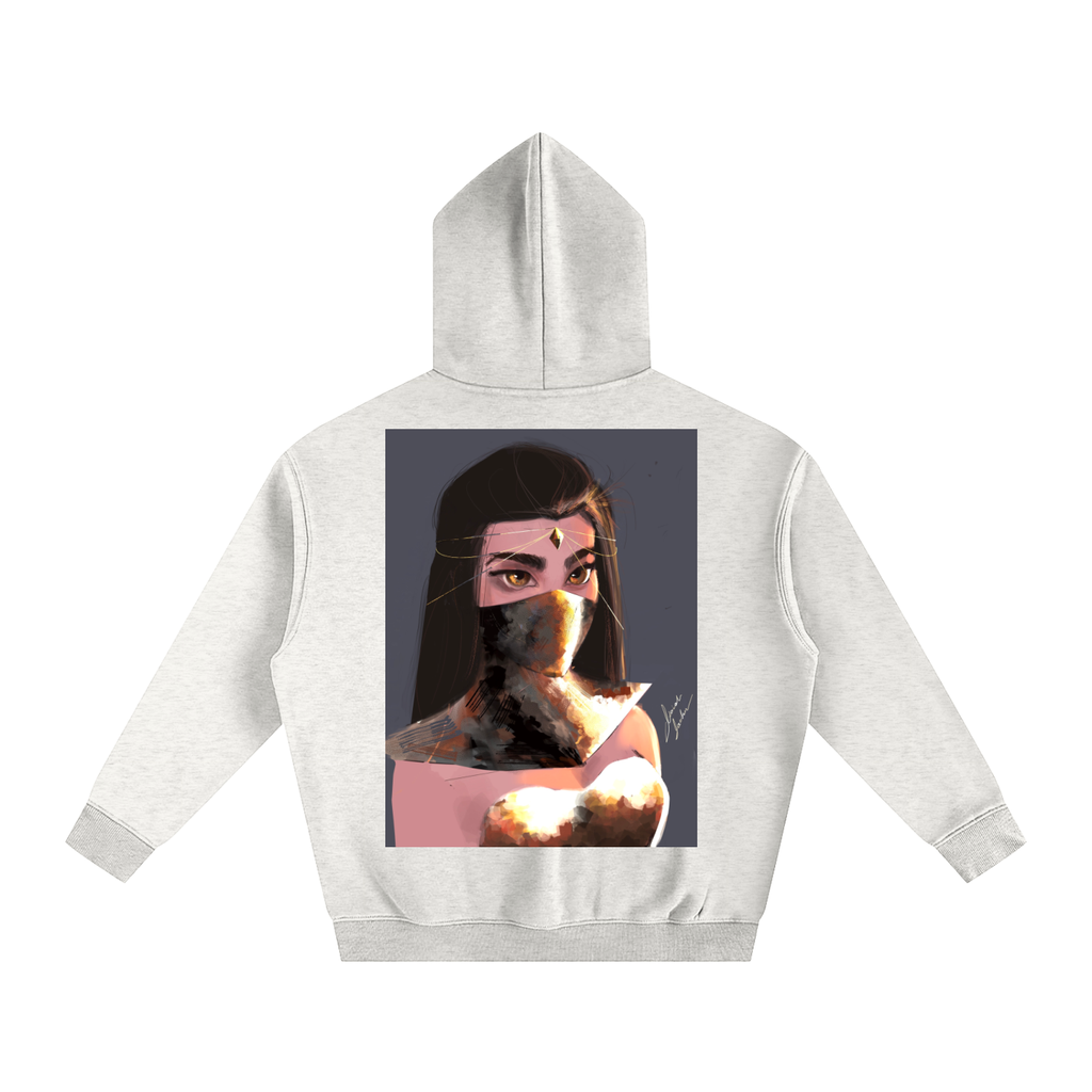 Sapphire's Armer Oversize Fleeced Hoodie