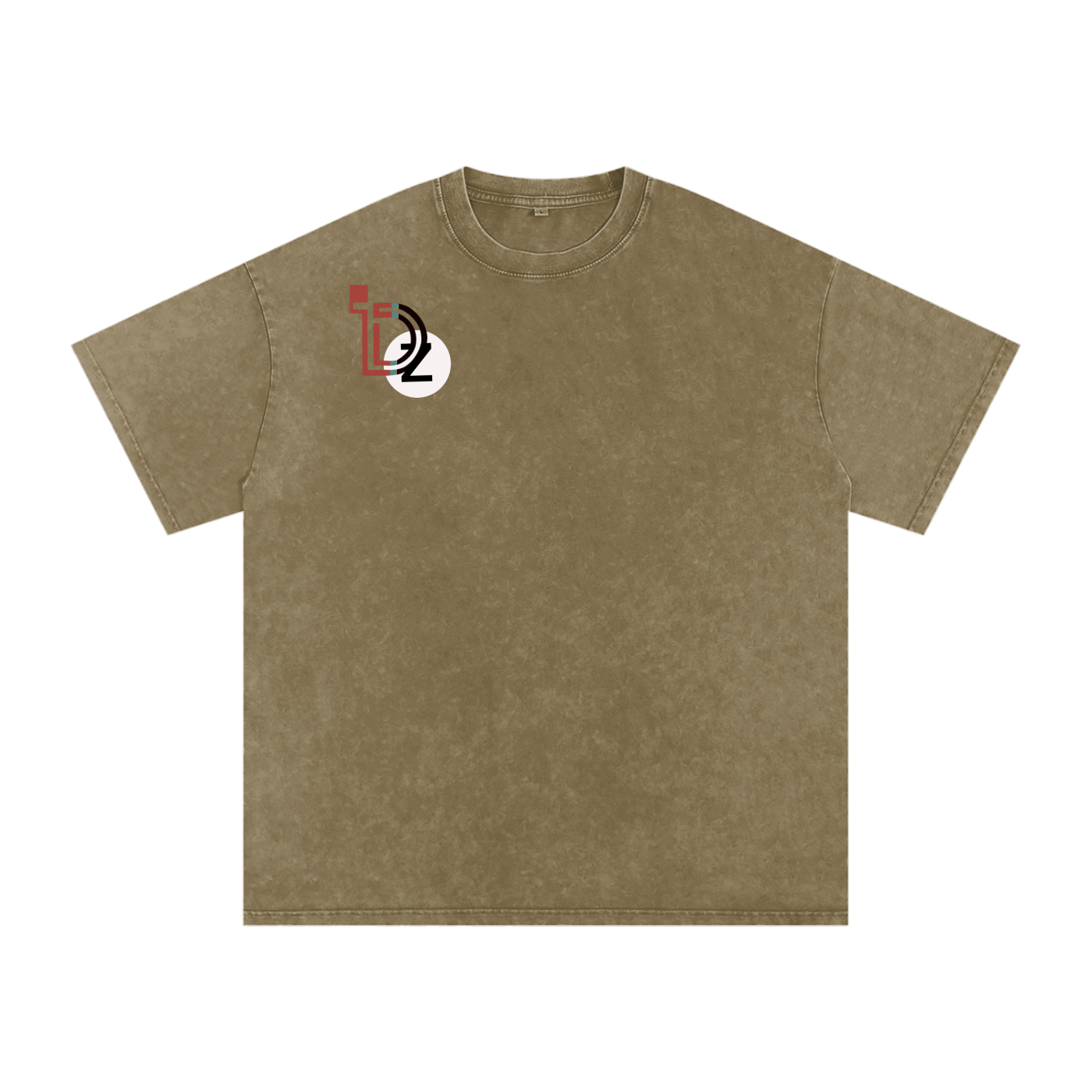 Obey N $urvive Snow Washed Oversized Cotton T-Shirt
