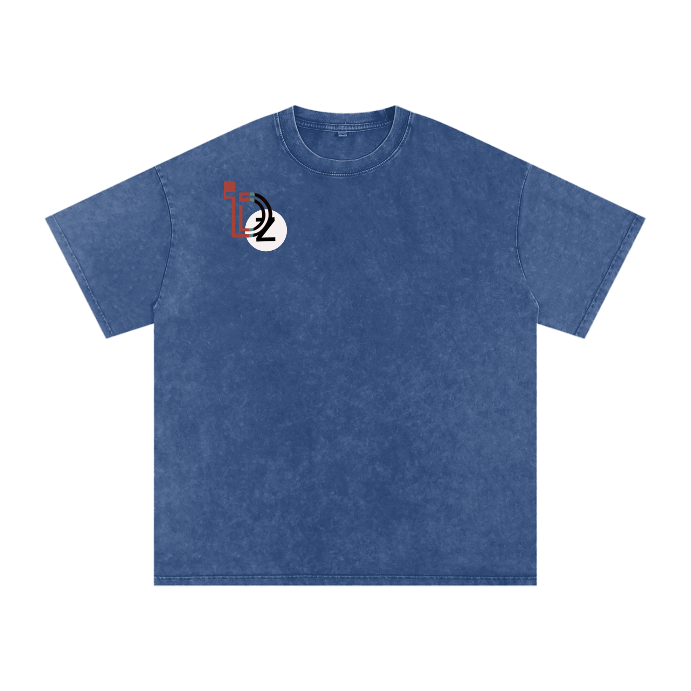 HUH? Acid Wash Oversize T-Shirt - 250 GSM