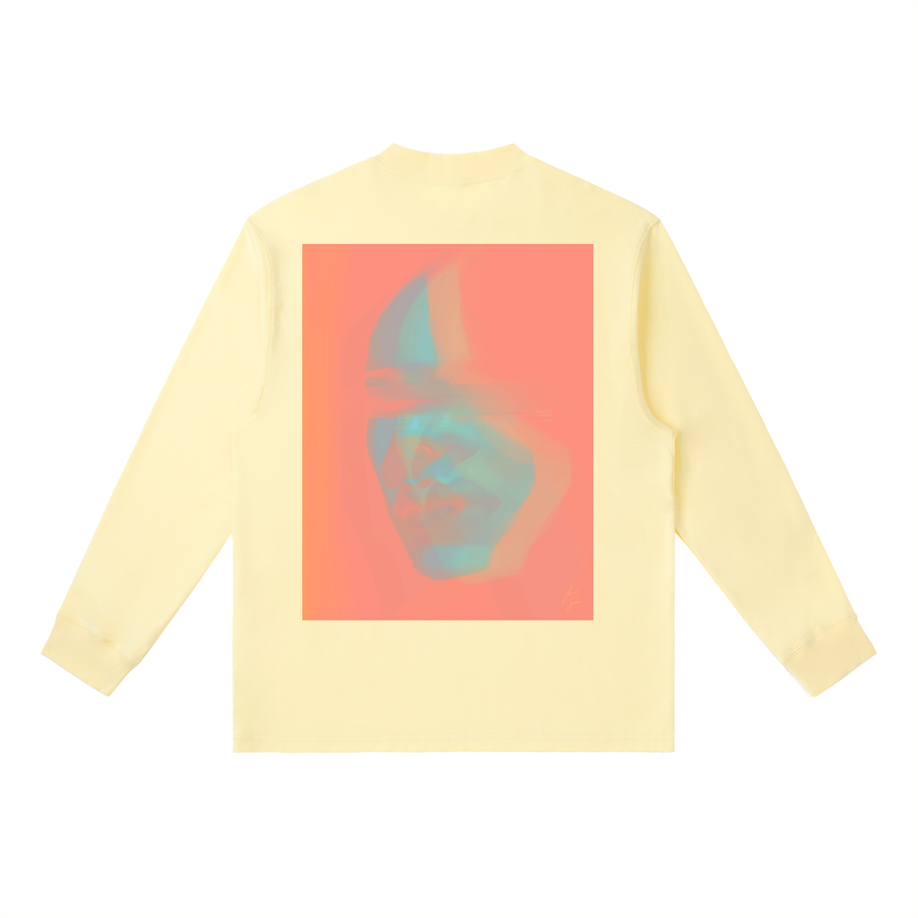 Hidden Face Essential Crewneck Long-Sleeve T-Shirt