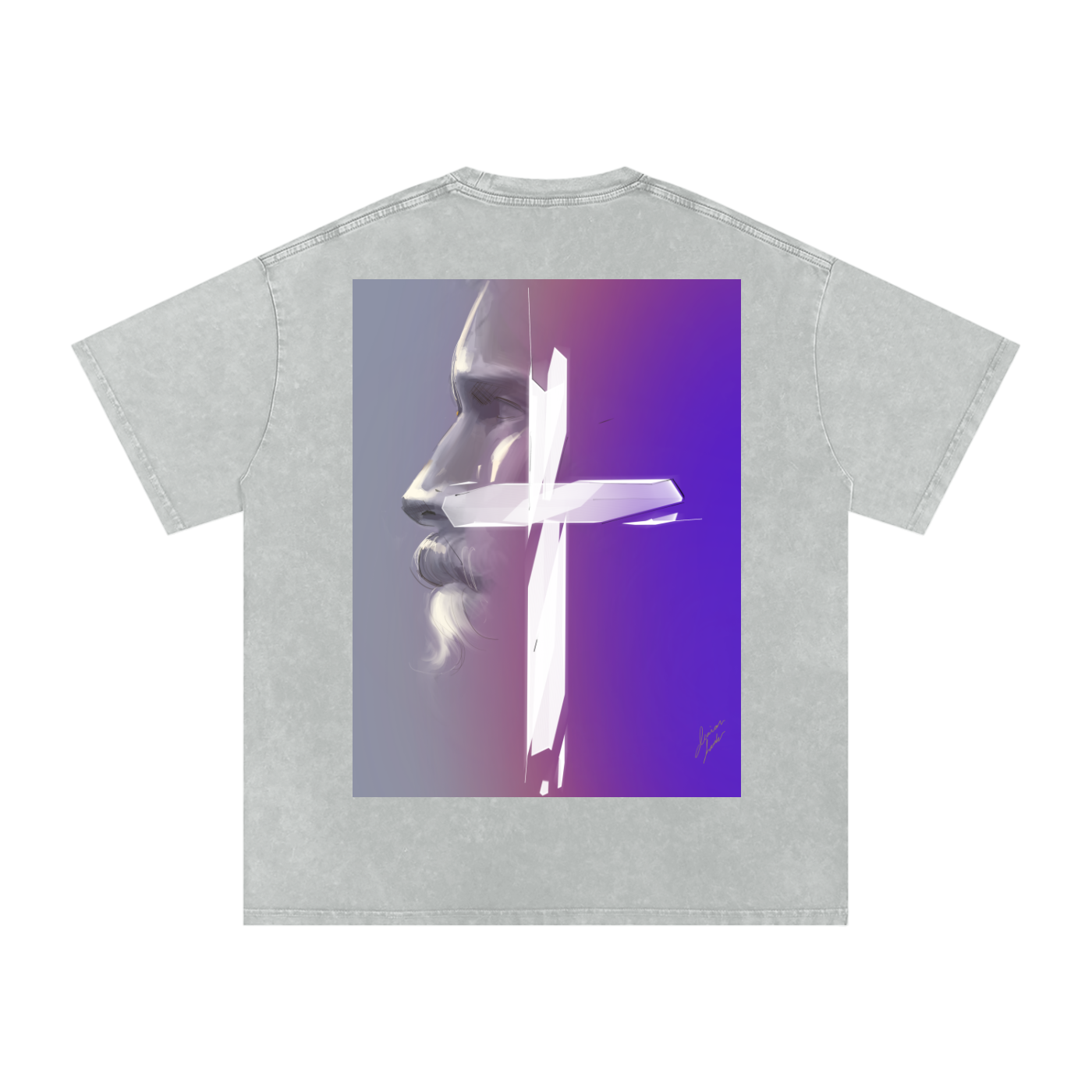 Salvation Acid Wash Oversize T-Shirt