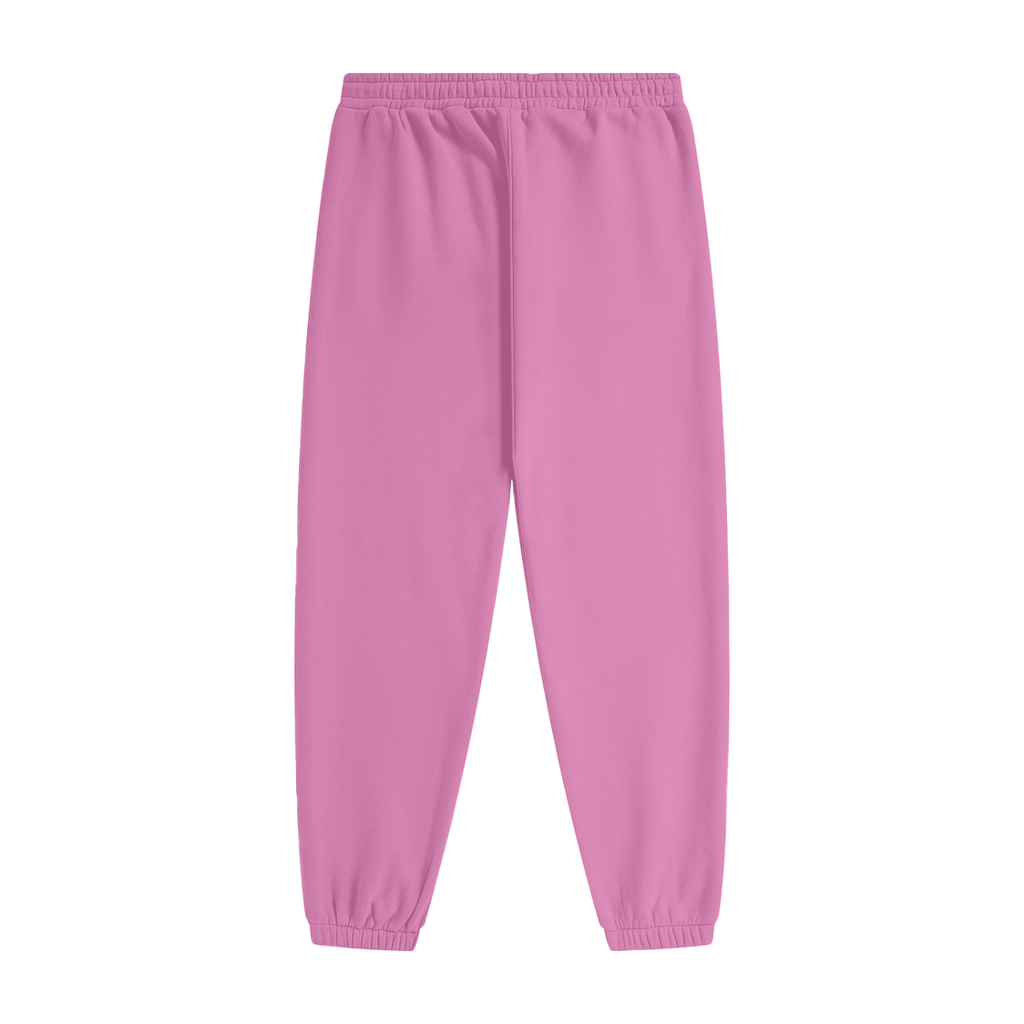 Logo Streetwear Unisex Fleece Joggers