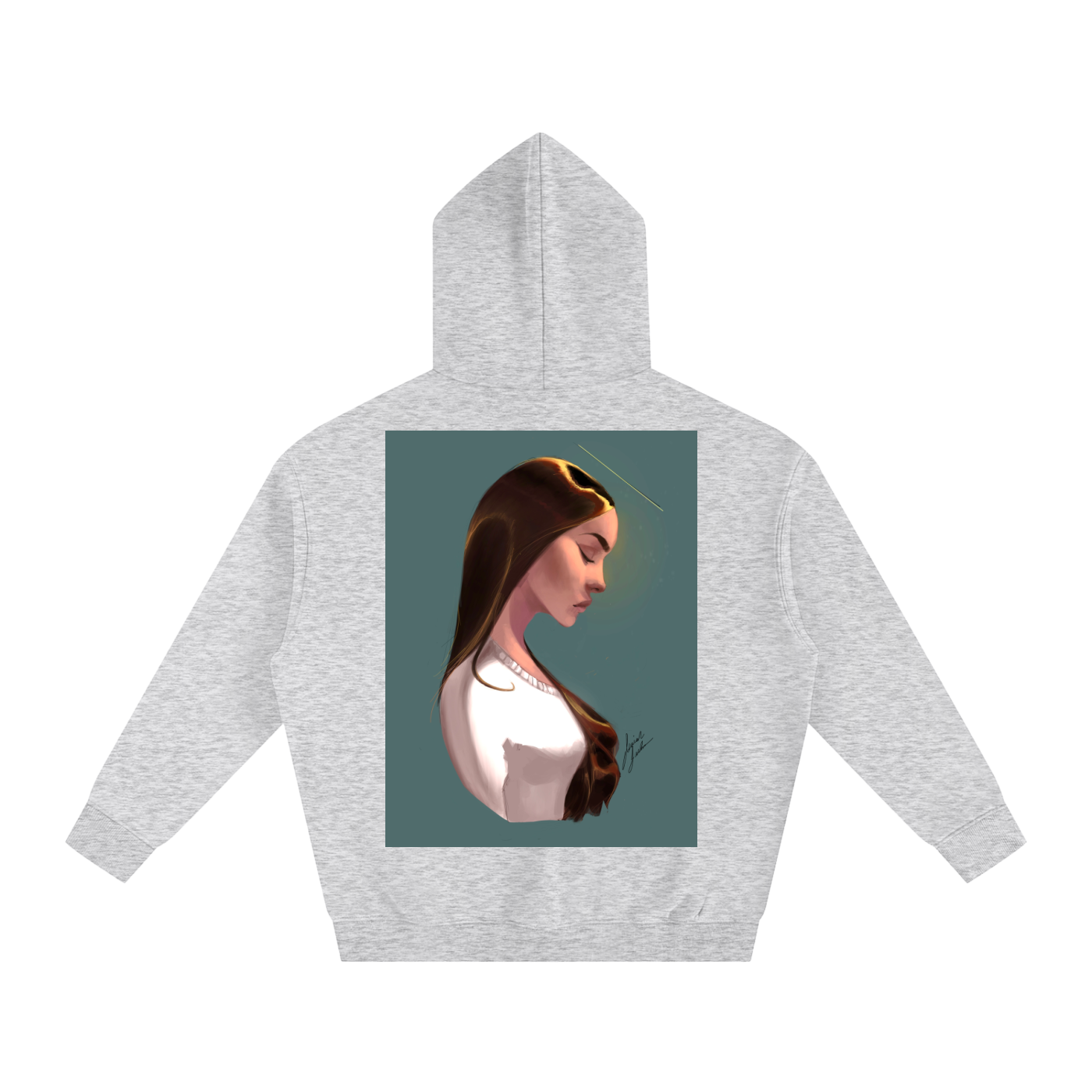 Earth's Angel Oversize Fleeced Hoodie
