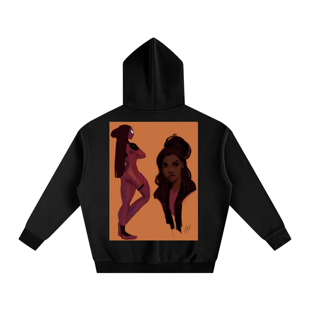 In Another Universe Oversize Fleeced Hoodie