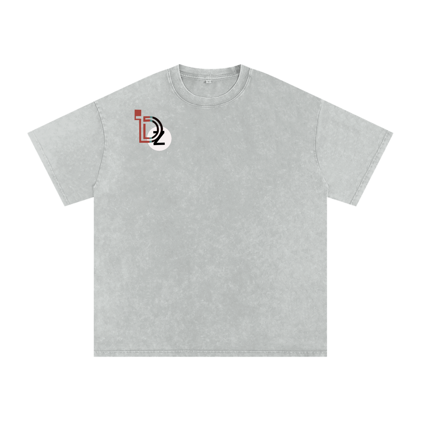 Focused Acid Wash Oversize T-Shirt - 250 GSM