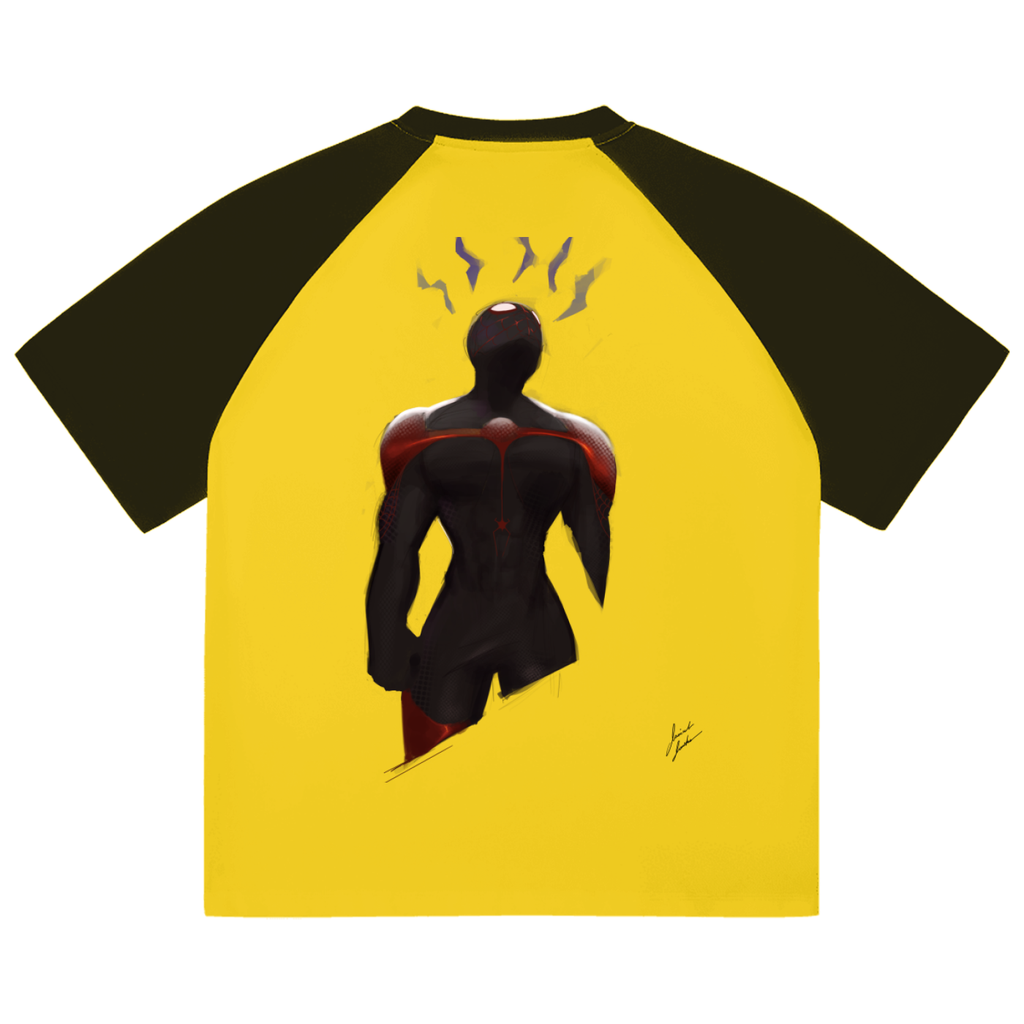 Save Me! Color-Blocked Raglan Sleeve T-Shirt