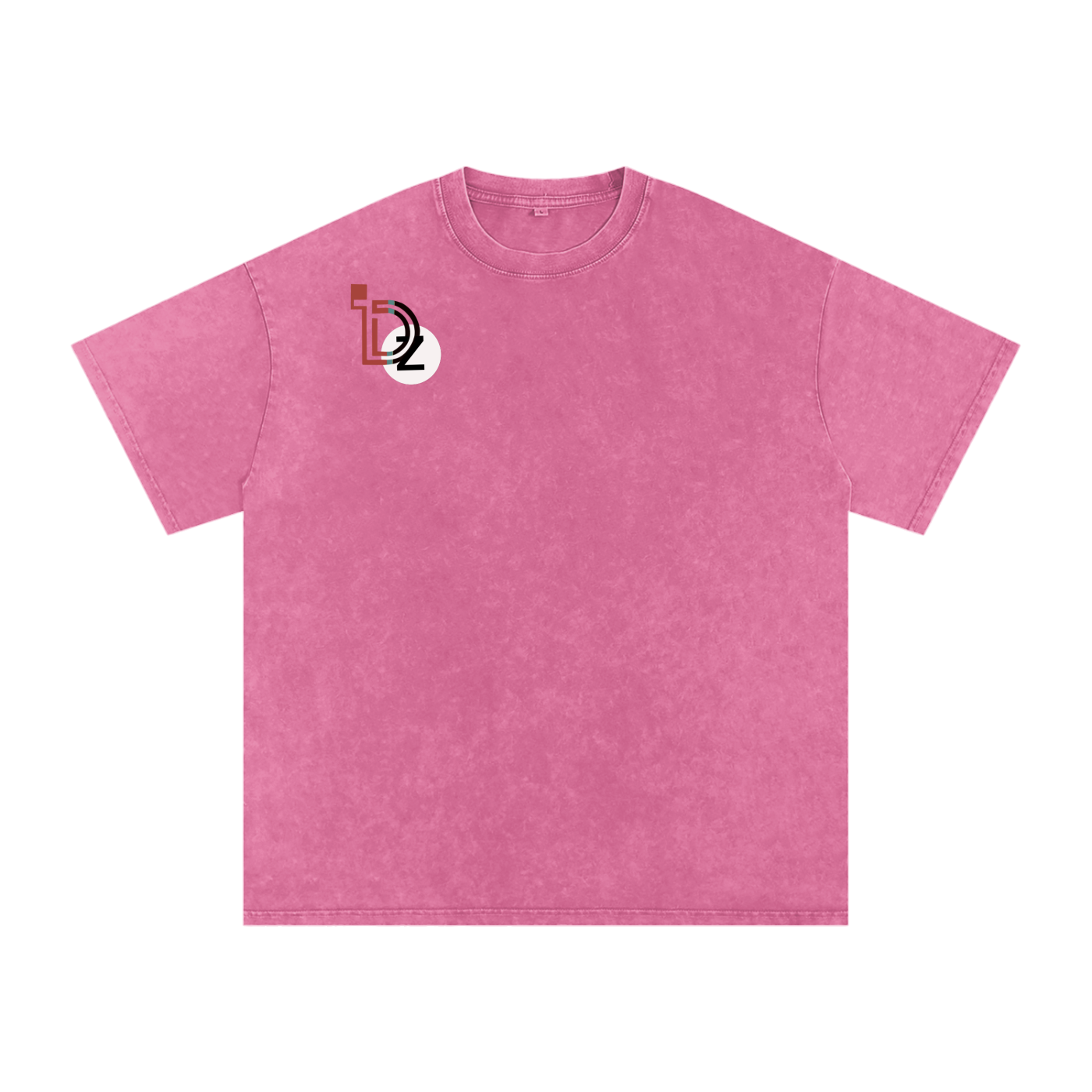 Hidden In Colors Acid Wash Oversize T-Shirt - 250 GSM