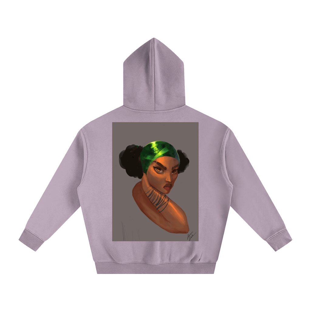 Captured Oversize Fleeced Hoodie