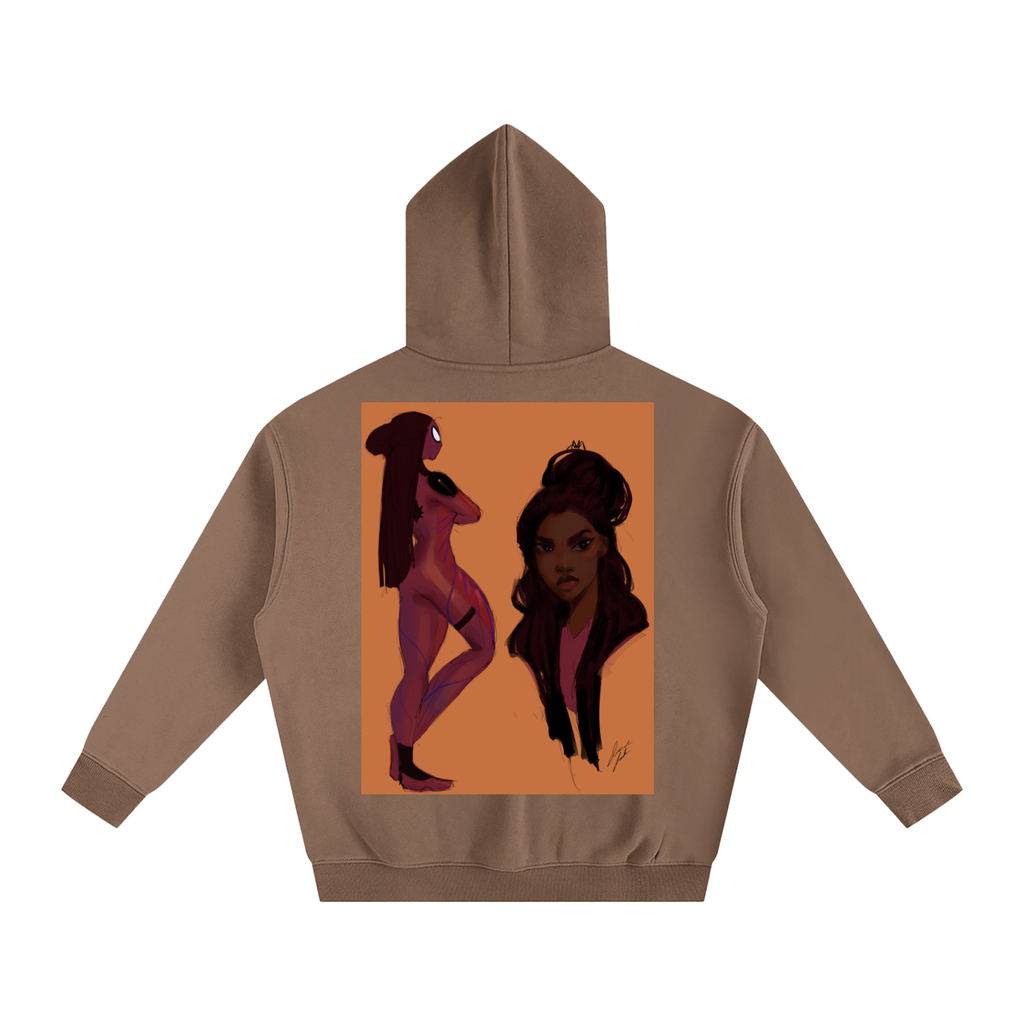 In Another Universe Oversize Fleeced Hoodie