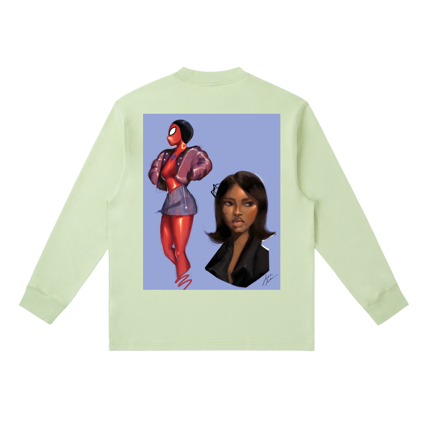 Paige Parker Essential Crewneck Long-Sleeve T-Shirt