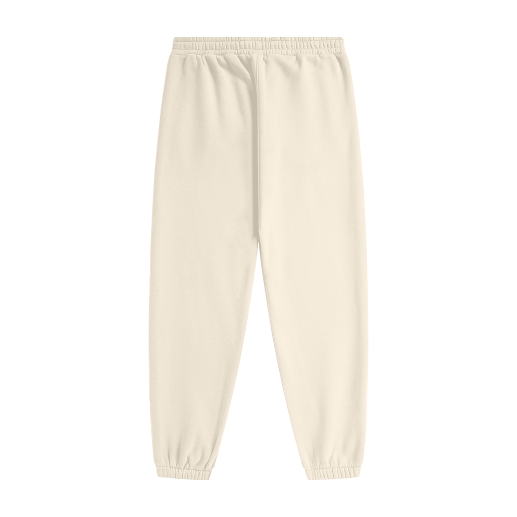 Logo Streetwear Unisex Fleece Joggers