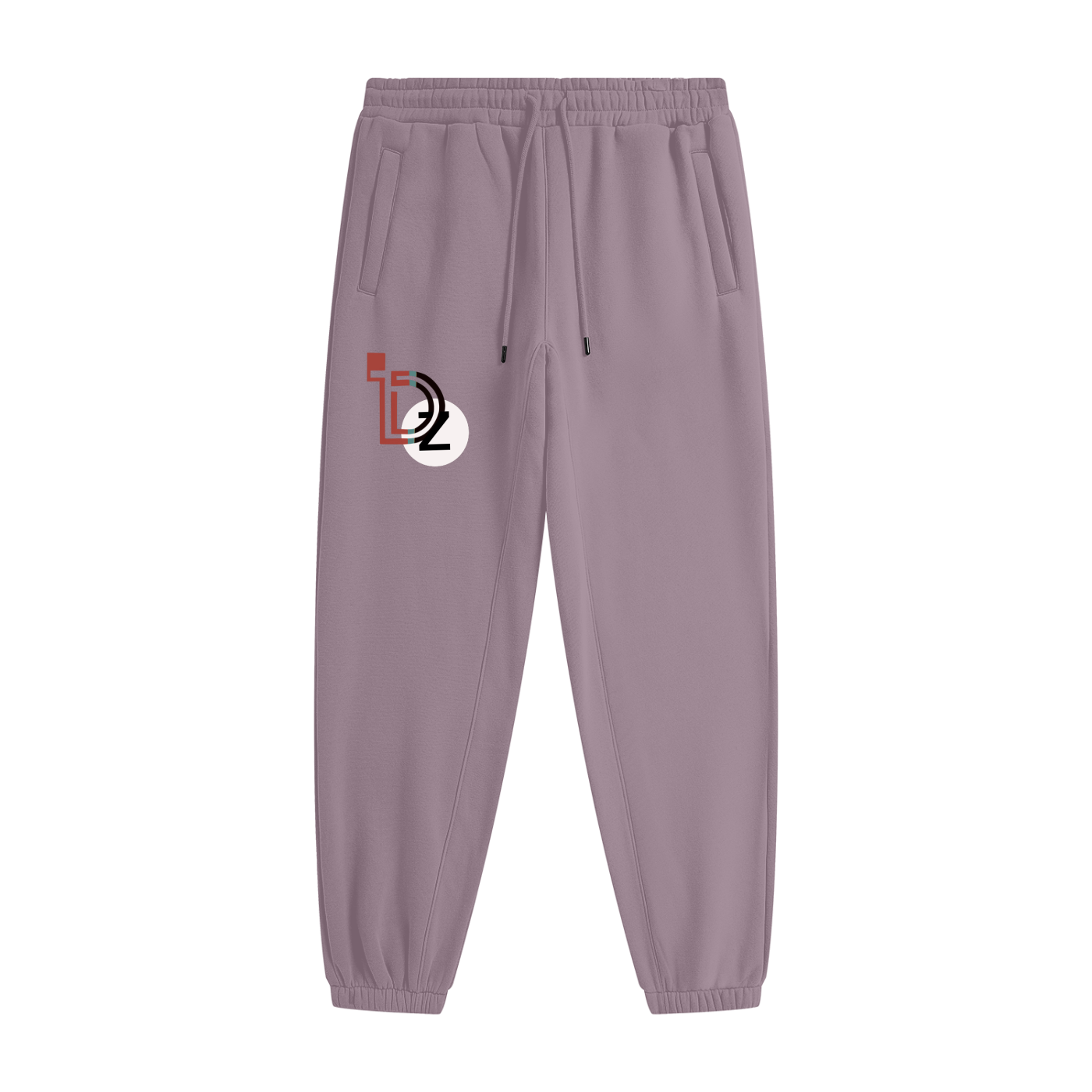 Logo Streetwear Unisex Fleece Joggers