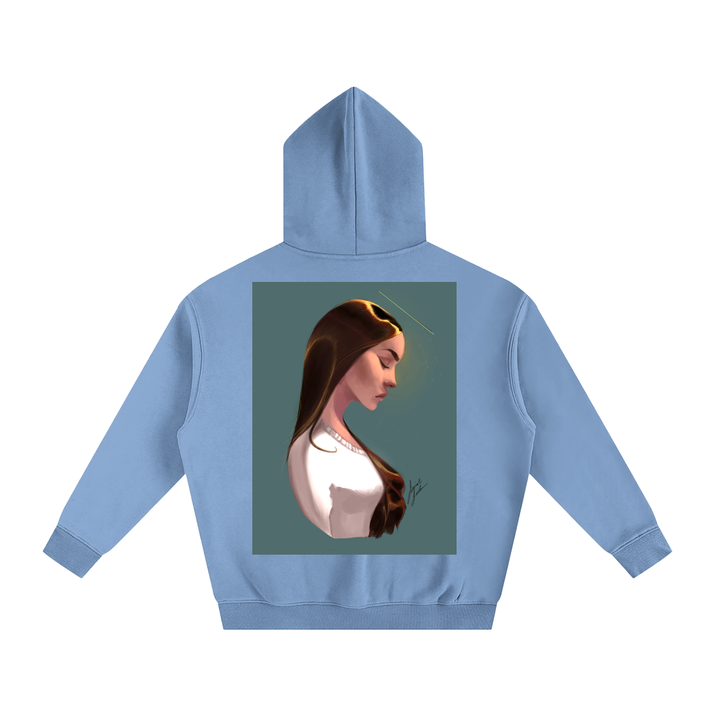 Earth's Angel Oversize Fleeced Hoodie