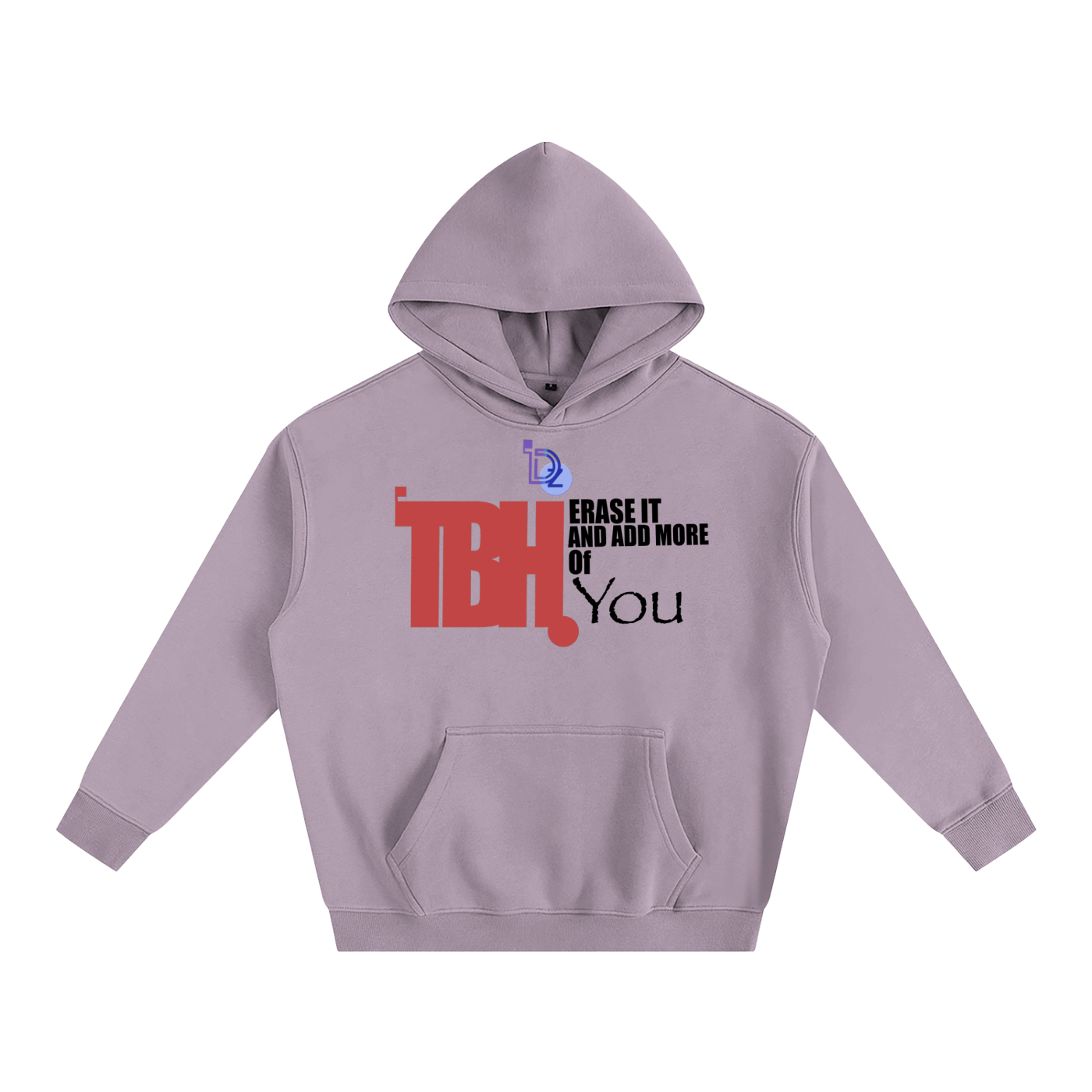 To Be Honest Oversize Fleeced Hoodie