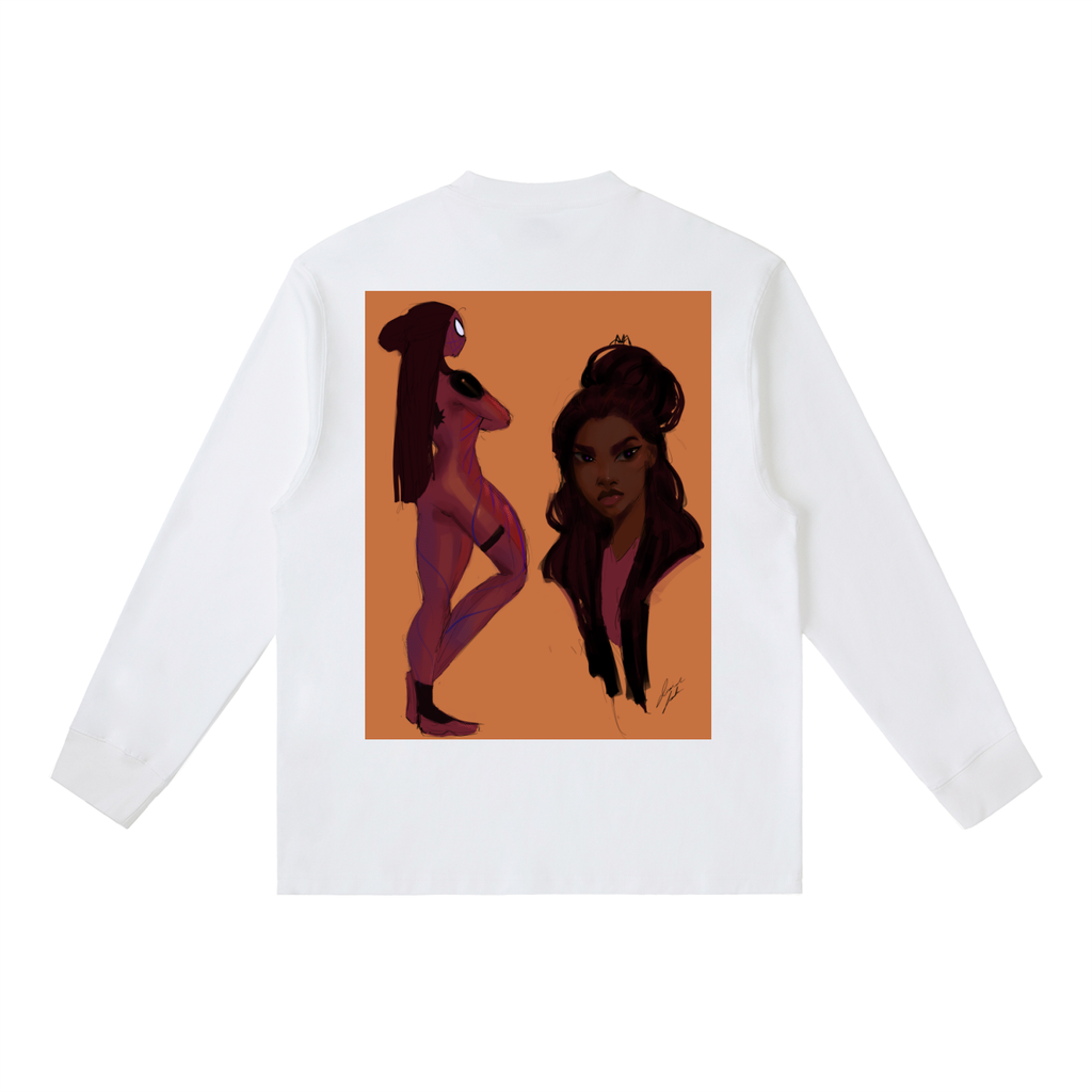 In Another Universe Essential Crewneck Long-Sleeve T-Shirt