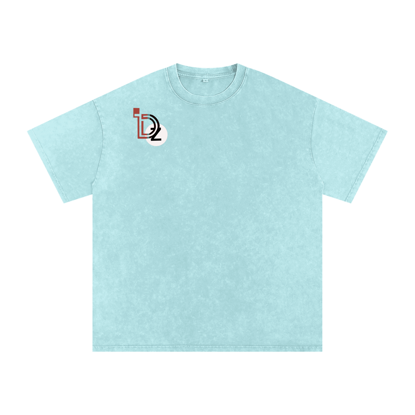 Hidden In Colors Acid Wash Oversize T-Shirt - 250 GSM