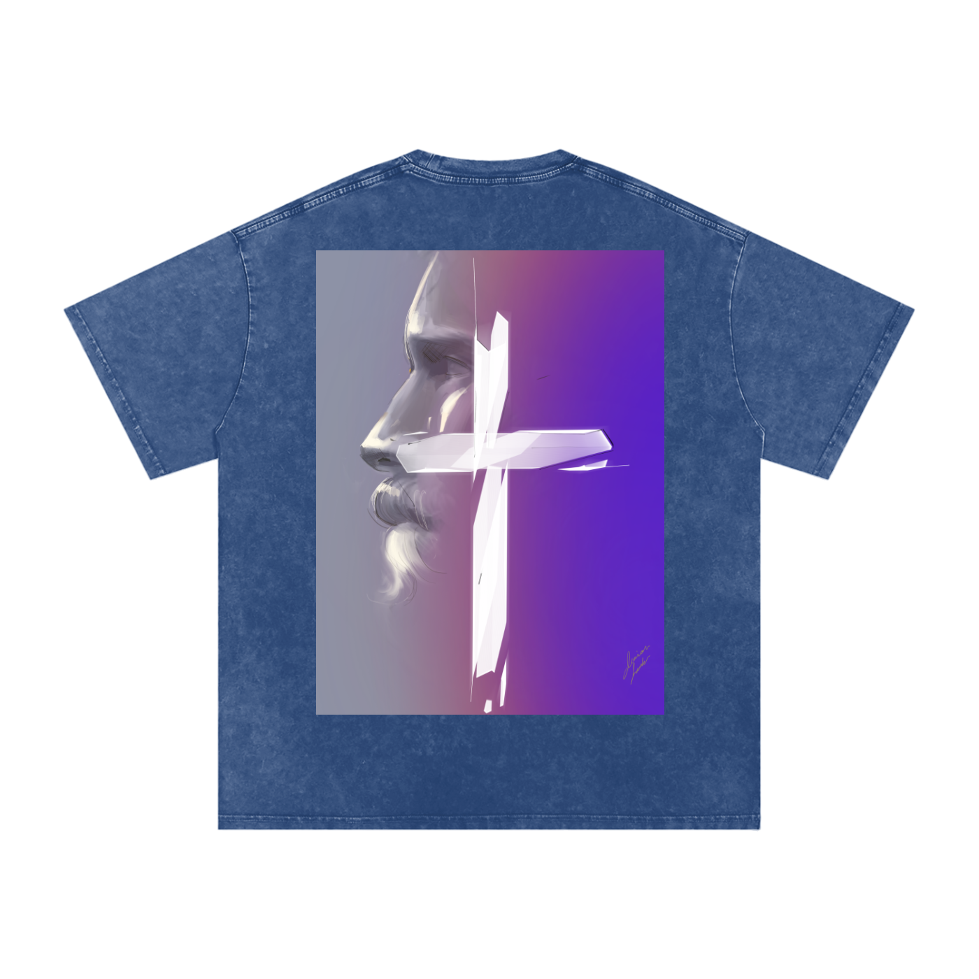 Salvation Acid Wash Oversize T-Shirt