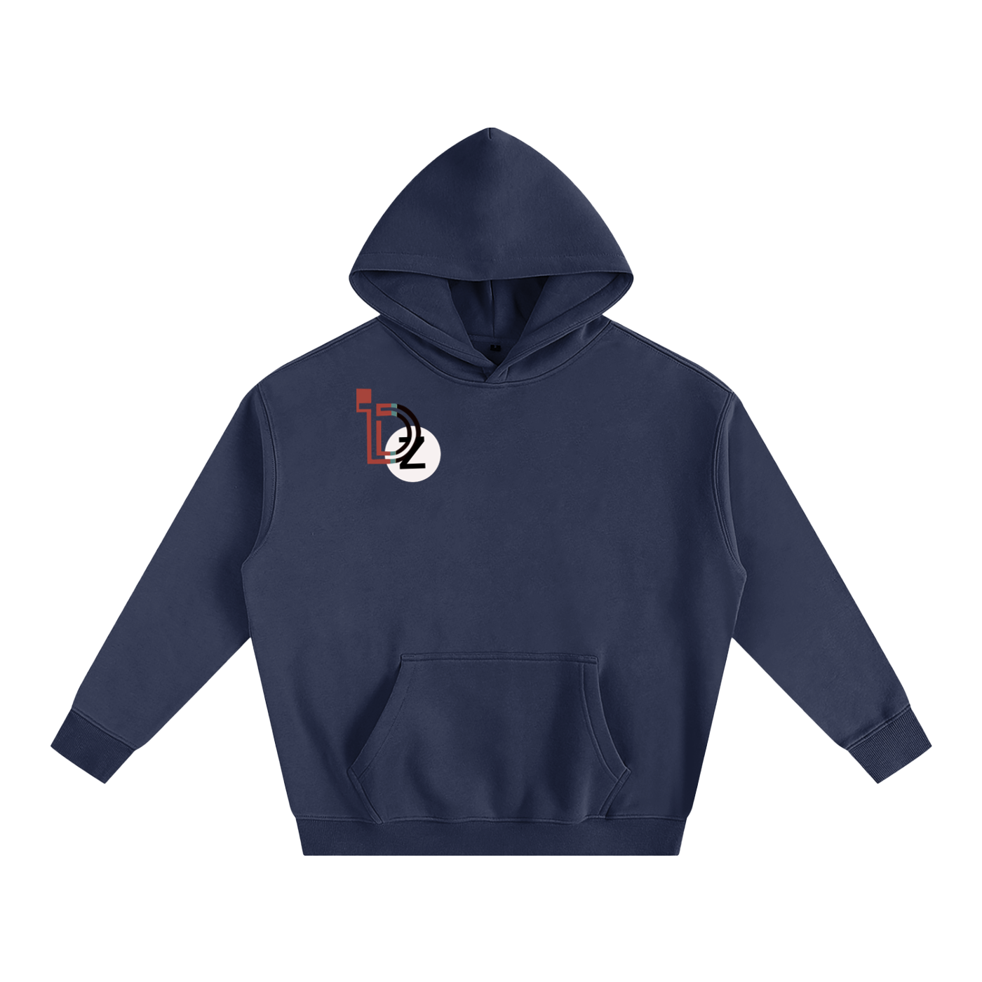 Hidden In Colors Oversize Fleeced Hoodie