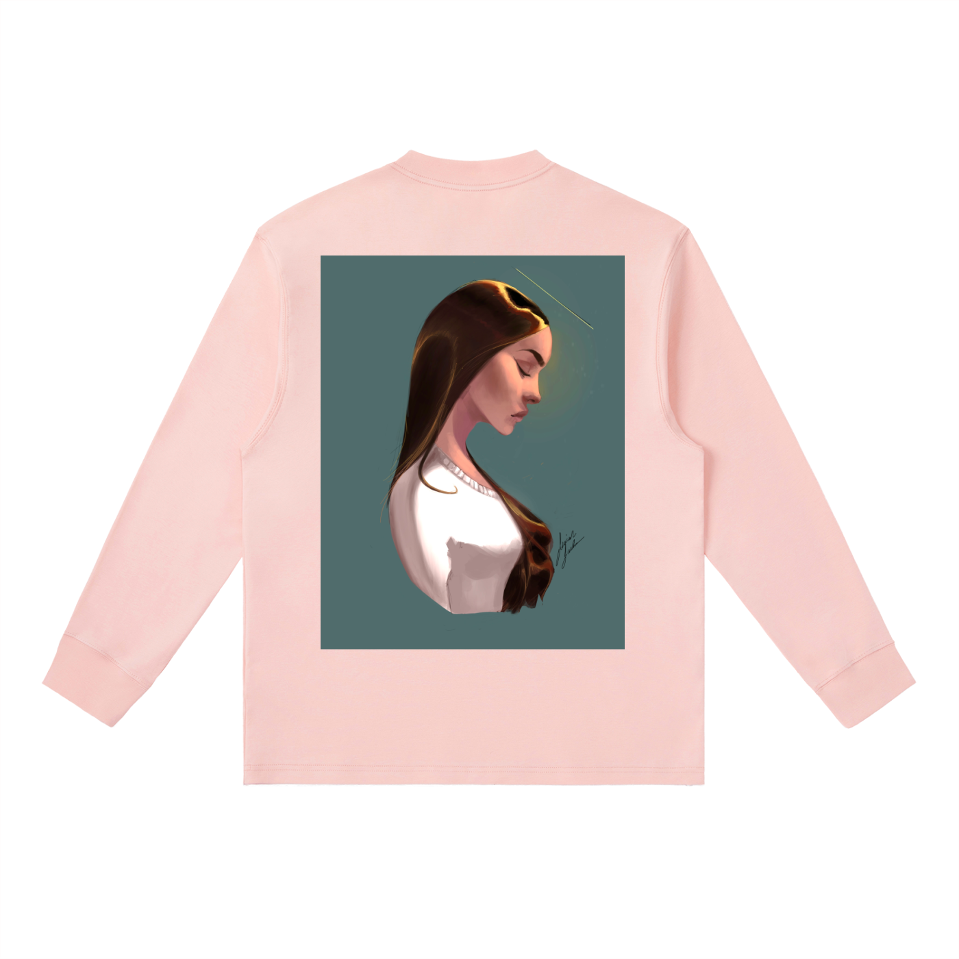 Earth's Angel Essential Crewneck Long-Sleeve T-Shirt