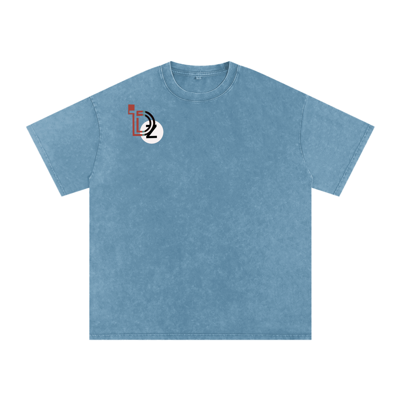 Focused Acid Wash Oversize T-Shirt - 250 GSM