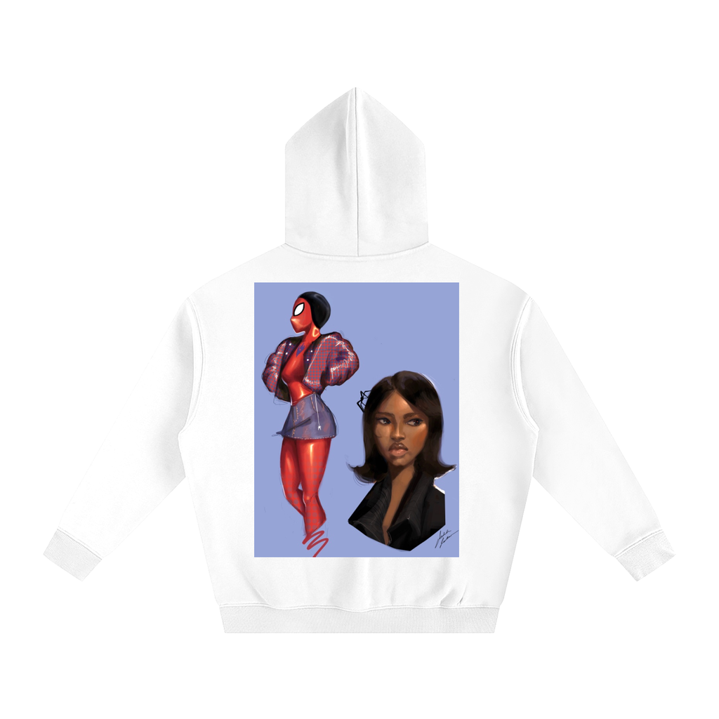 Paige Parker Oversize Fleeced Hoodie