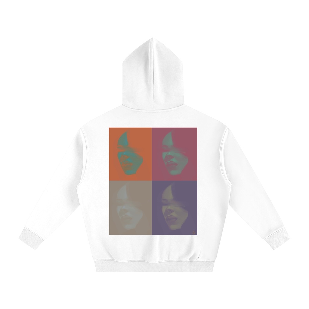 Hidden In Colors Oversize Fleeced Hoodie
