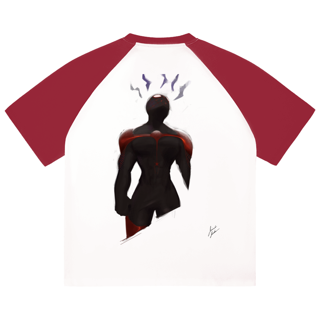 Save Me! Color-Blocked Raglan Sleeve T-Shirt