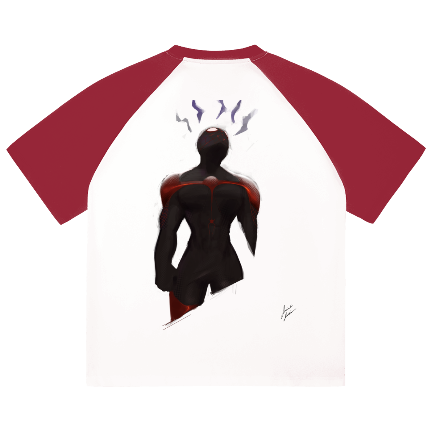 Save Me! Color-Blocked Raglan Sleeve T-Shirt