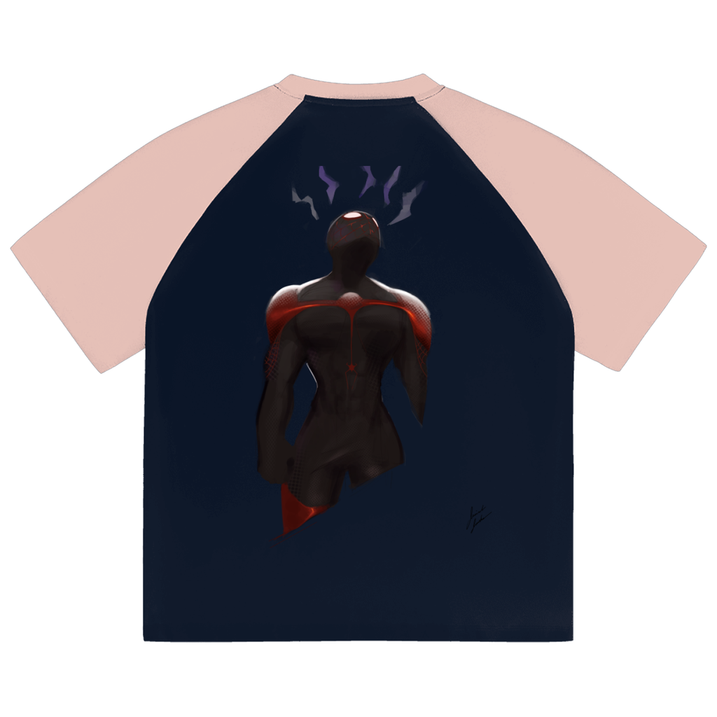 Save Me! Color-Blocked Raglan Sleeve T-Shirt
