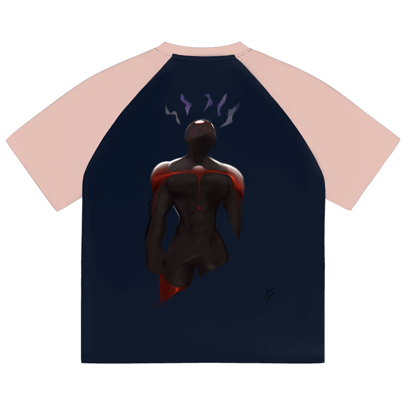 Save Me! Color-Blocked Raglan Sleeve T-Shirt