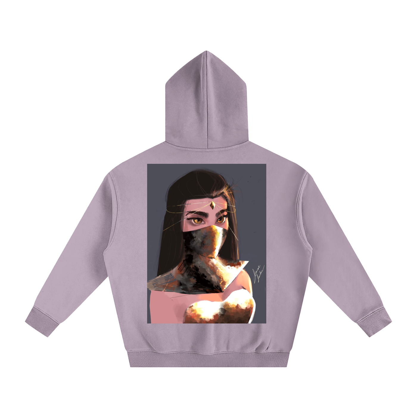 Sapphire's Armer Oversize Fleeced Hoodie