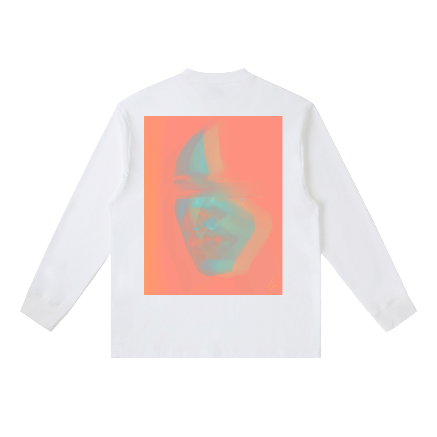 Hidden Face Essential Crewneck Long-Sleeve T-Shirt